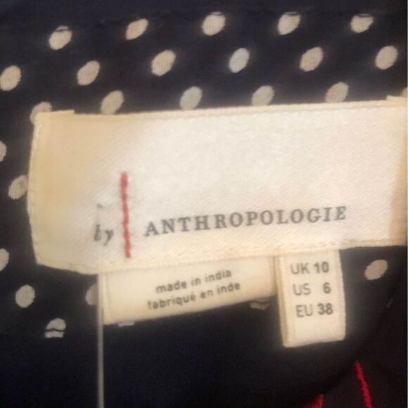 NWT Anthropologie Tanzine Embroidered Midi Dress - Picture 5 of 6